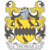 Sticker Thomas Family Crest (Devant)