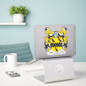 Sticker Thomas Family Crest (Ordinateur portable sur le bureau)