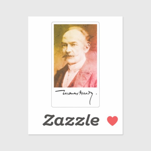 Sticker Thomas Hardy (Feuille)