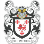 Sticker Thompson Family Crest (Devant)
