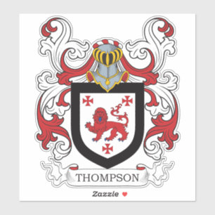 Sticker Thompson Family Crest