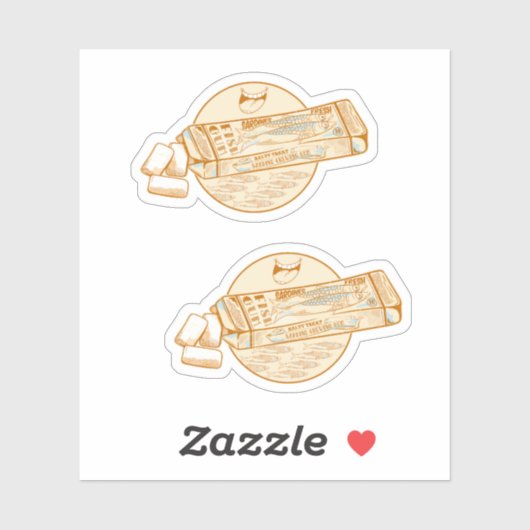 Sticker thon rouge de l'Atlantique (Feuille)