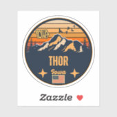 Sticker Thor, Iowa (Feuille)