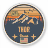Sticker Thor, Iowa (Devant)
