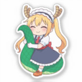 Sticker Thoru Chibi Dragon Maid Art (Recto)