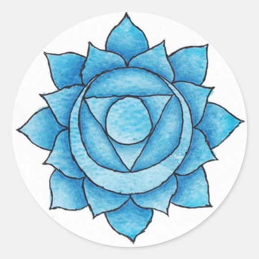 Sticker Throat Chakra (Devant)