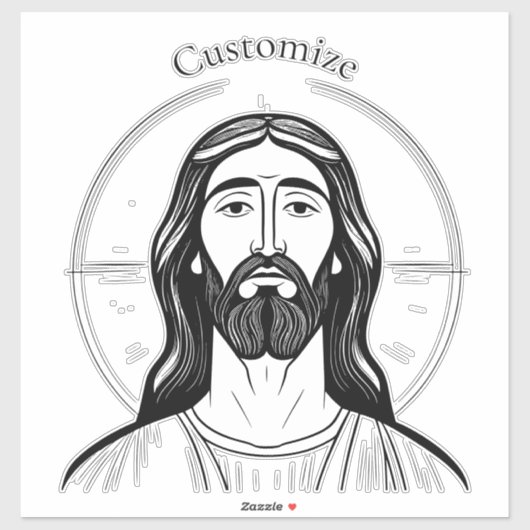Sticker Thunder_Cove de Jésus-Christ (Feuille)