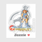 Sticker ThunderCats | Graphique de l'ombre de demi-tour Li (Feuille)
