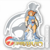 Sticker ThunderCats | Graphique de l'ombre de demi-tour Li (Devant)