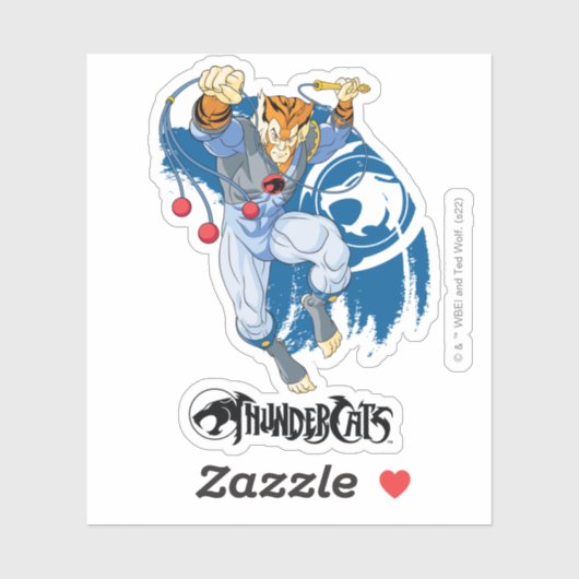 Sticker ThunderCats | Tygra Character Graphic (Feuille)