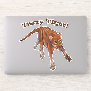 Sticker Thylacine de Tigre de Tazmanie