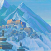 Sticker Tibet, Himalaya, 1933 par Nicholas Roerich (Devant)