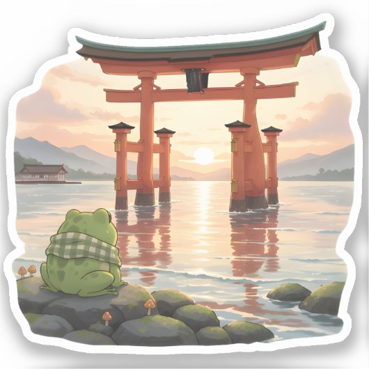 Sticker Tides of Tranquility (Recto)