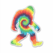 Sticker Tie Dye Bigfoot (Devant)