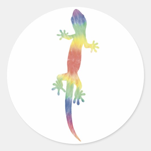 Sticker Tie Dye Lizard (Devant)