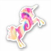 Sticker Tie Dye Unicorn (Devant)