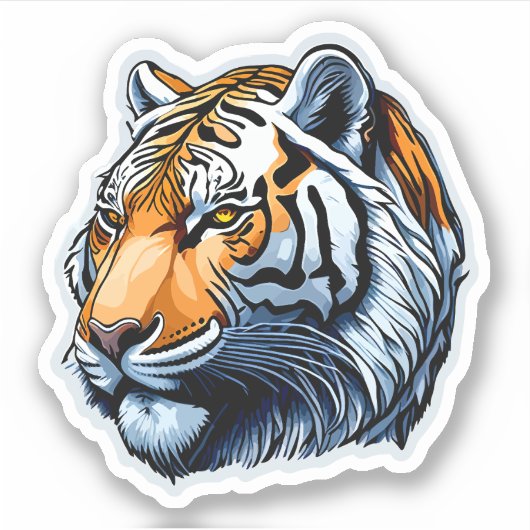 Sticker Tiger (Devant)