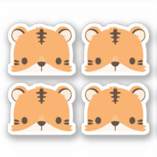 Sticker Tiger mignon