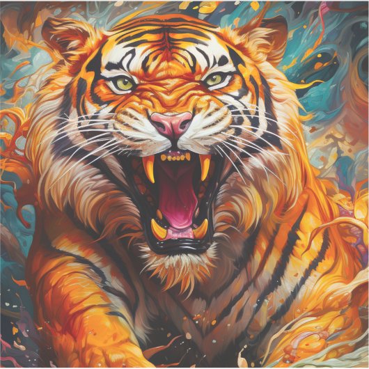 Sticker Tigre (Devant)