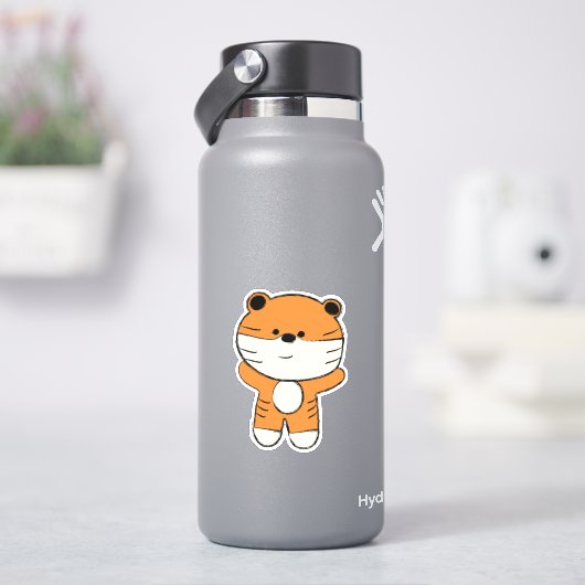 Sticker Tigre adorable (HydroFlask)