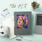 Sticker Tigre cosmique (Couverture iPad)