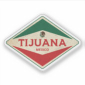 Sticker Tijuana Mexique Vintage (Devant)