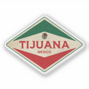 Sticker Tijuana Mexique Vintage
