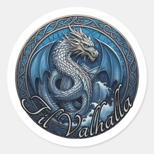 Sticker Til Valhalla (Devant)