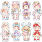 Sticker Tilda Dolls (Devant)