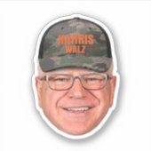 Sticker Tim Walz (Devant)