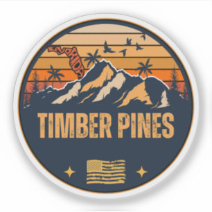 Sticker Timber Pines, Floride 