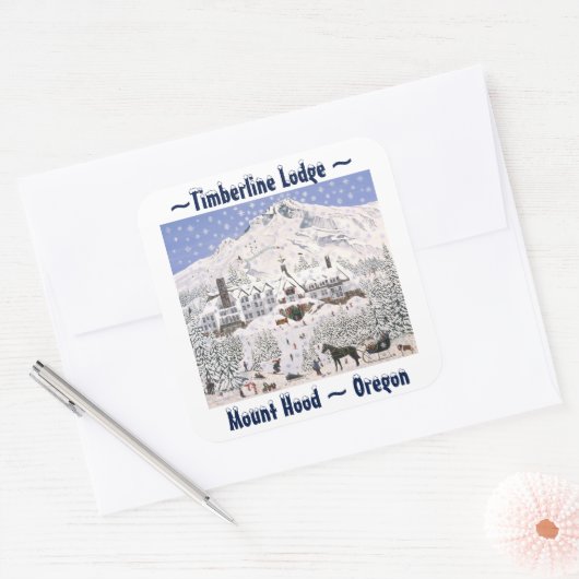 Sticker Timberline Lodge (Enveloppe)
