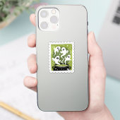 Sticker Timbre-poste des fantômes de la bière effrayante H (Téléphone)