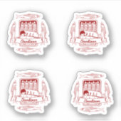 Sticker Tin de sardines pop art (Devant)