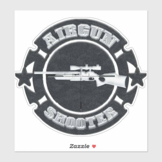 Sticker Tireur d'arme à feu (Feuille)