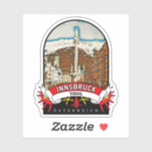 Sticker Tiro Innsbruck Autriche (Feuille)