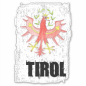 Sticker Tirol Aquarell Autriche (Devant)