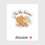 Sticker Tis Season Autumn It’s Fall Y’all (Feuille)