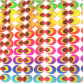 Sticker Tissu psychédélique (Devant)