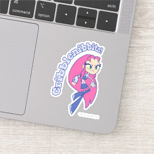 Sticker Titans Ados, partez ! Starfire "Cribblenibbits!"