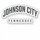 Sticker TN Johnson City Tennessee (Recto)