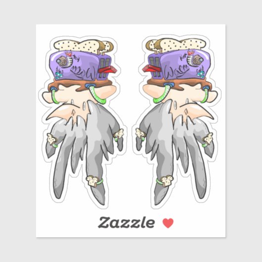 Sticker Toast (Feuille)