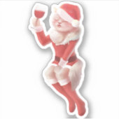 Sticker Toast de Noël Meowy (Devant)