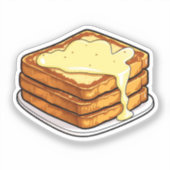 Sticker Toast français (Recto)
