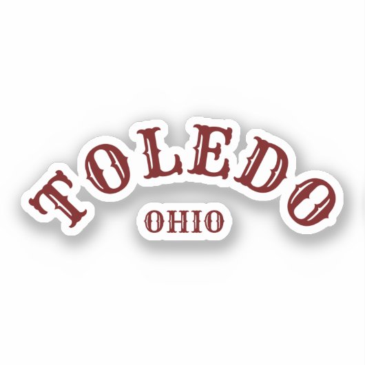 Sticker Tolède, Ohio (Recto)