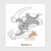 Sticker Tom et Jerry Chase Turn (Feuille)