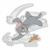 Sticker Tom et Jerry Chase Turn (Devant)