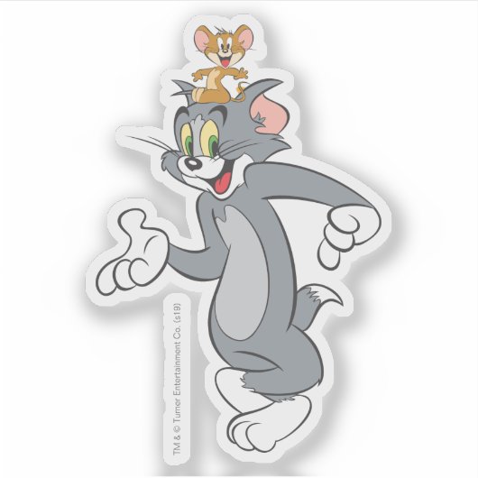 Sticker Tom et Jerry Pair (Devant)