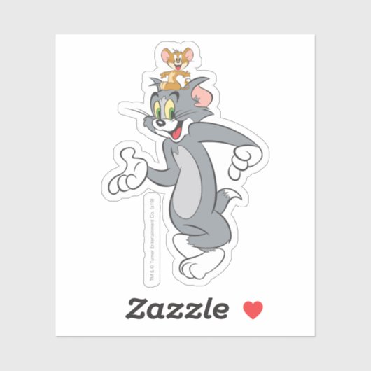 Sticker Tom et Jerry Pair (Feuille)