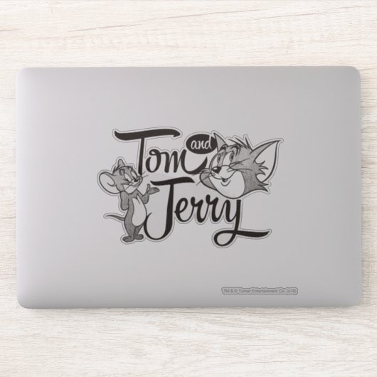Sticker Tom Et Jerry | Tom Et Jerry Ont L'Air Doux (Ordinateur)